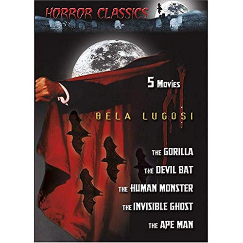 HORROR CLASSICS: BELA LUGOSI - DVD-5 FILM COLLECTION
