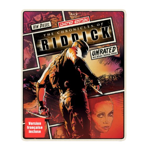 THE CHRONICLES OF RIDDICK [BLU-RAY + DVD + DIGITAL COPY + ULTRAVIOLET] (BILINGUAL)