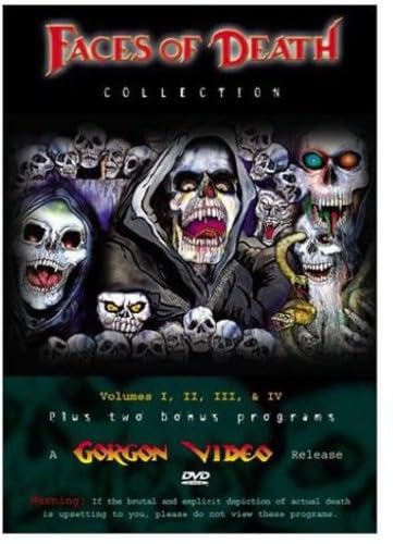 FACES OF DEATH COLLECTION - DVD-VOL 1-4