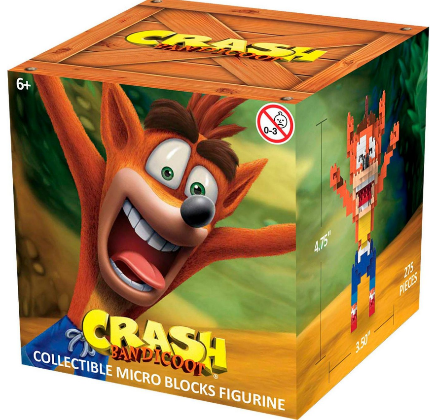 CRASH BANDICOOT-275 PCS - MICRO BLOCKS FIGURINE