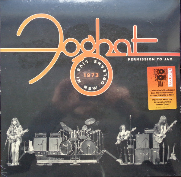 FOGHAT - PERMISSION TO JAM - LIVE IN NEW ORLEANS 1973