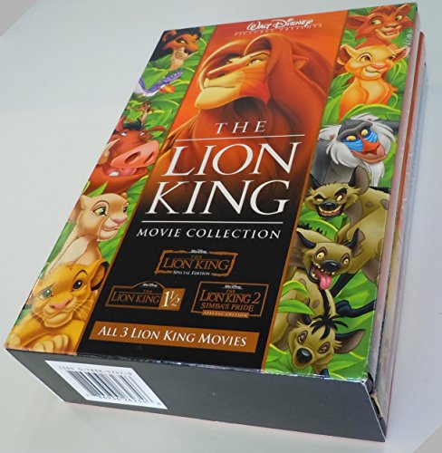 LION KING - DVD-MOVIE COLLECTION (6 DISCS)