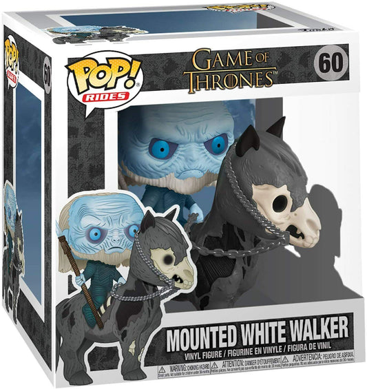GAME OF THRONES: MOUNTED WHITE WALKER #60 - FUNKO POP!
