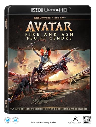 AVATAR: FIRE & ASH - BLU-4K