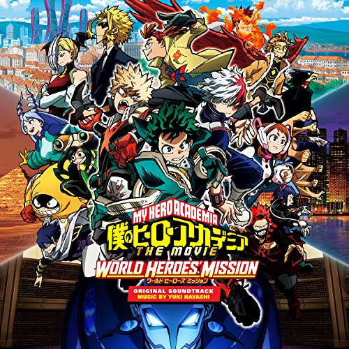 YUKI HAYASHI - MY HERO ACADEMIA: WORLD HEROES' MISSION (ORIGINAL MOTION PICTURE SOUNDTRACK) (VINYL)