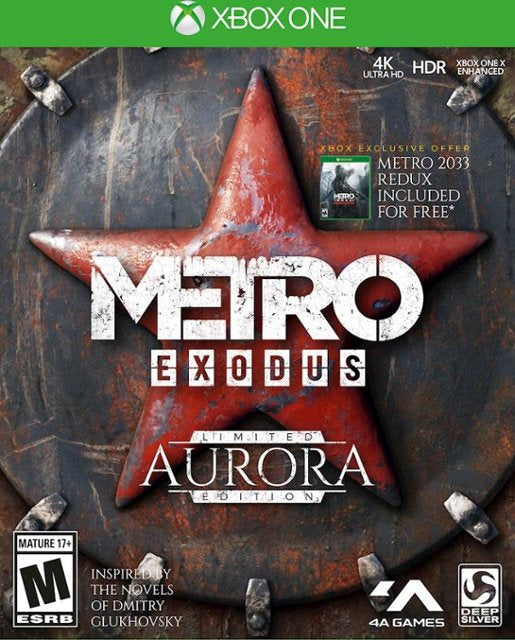 METRO EXODUS (AURORA LIMITED EDITION)  - XBXONE