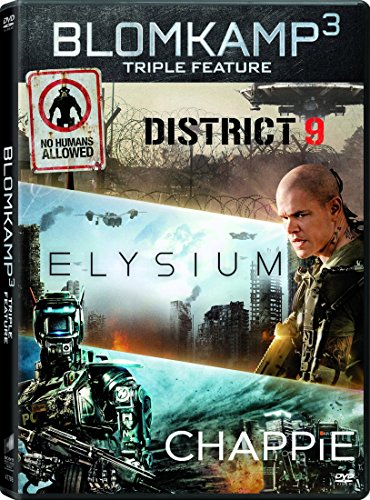 CHAPPIE / DISTRICT 9 / ELYSIUM - SET (BILINGUAL)