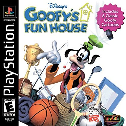 DISNEY'S GOOFY'S FUN HOUSE  - PS1