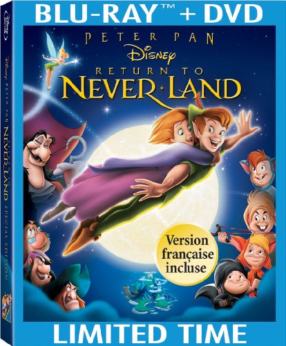 PETER PAN: RETURN TO NEVER LAND - SPECIAL EDITION [BLU-RAY + DVD] (BILINGUAL)