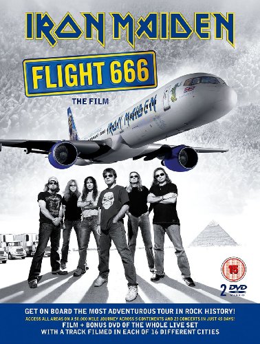 IRON MAIDEN  - DVD-FLIGHT 666 -2-DISC LIMITED EDITION