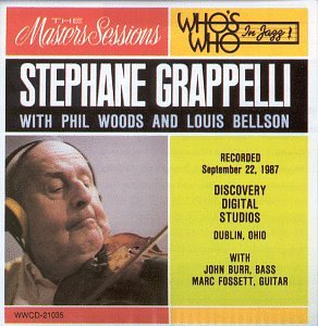 GRAPPELLI, STEPHANE  - WHO'S WHO IN JAZZ (MASTER SESSIONS)