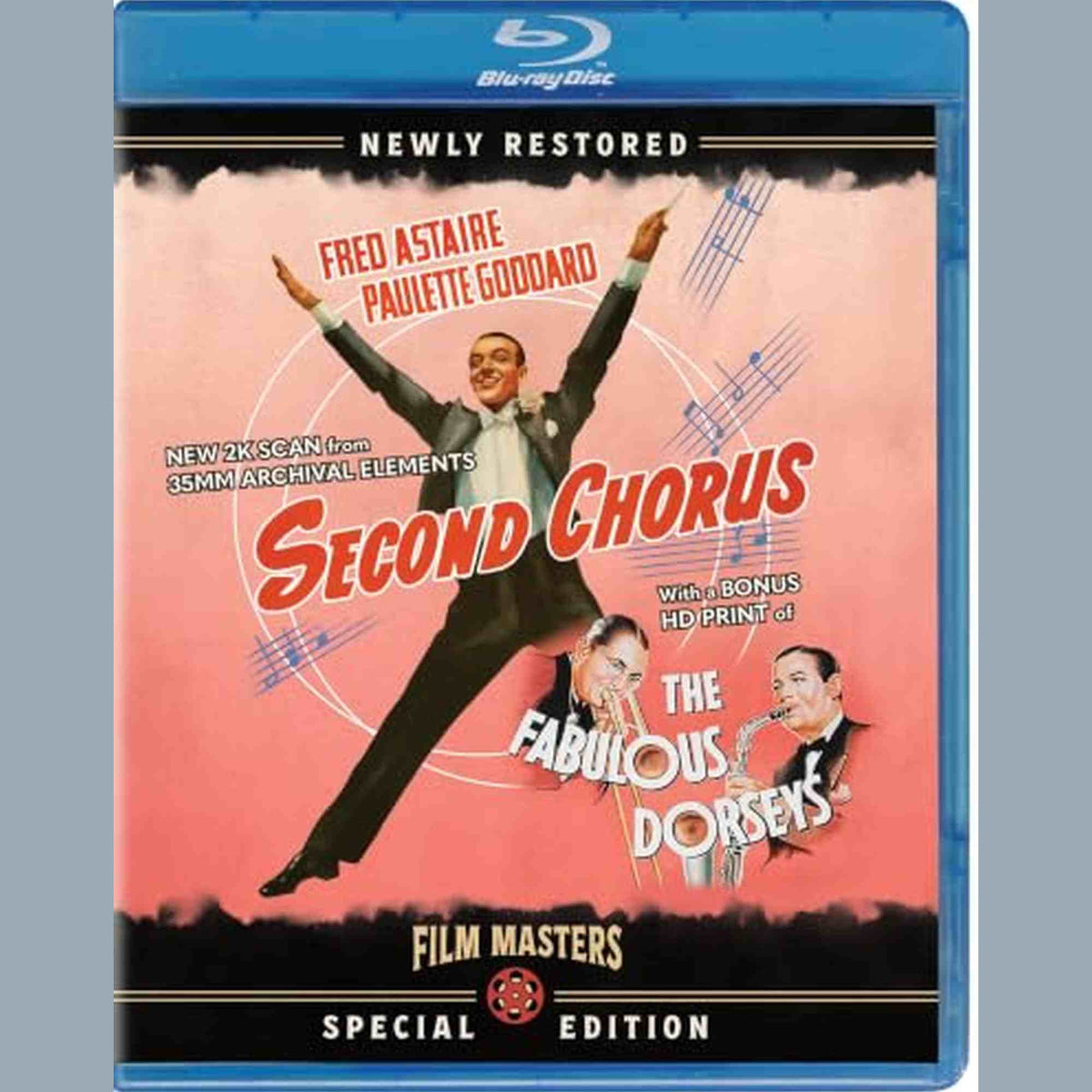SECOND CHORUS (1940) WITH BONUS FILM THE FABULOUS DORSEYS (1947) [SPECIAL EDITION] [BLU-RAY]