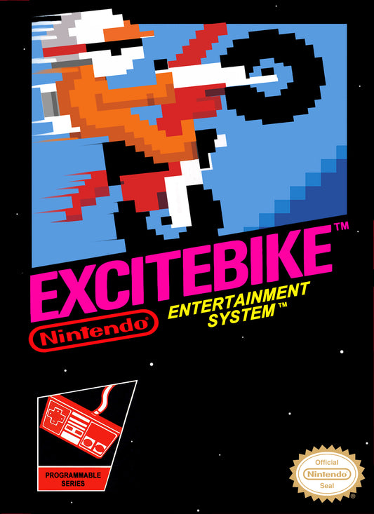 EXCITEBIKE  - NES (W/BOX)