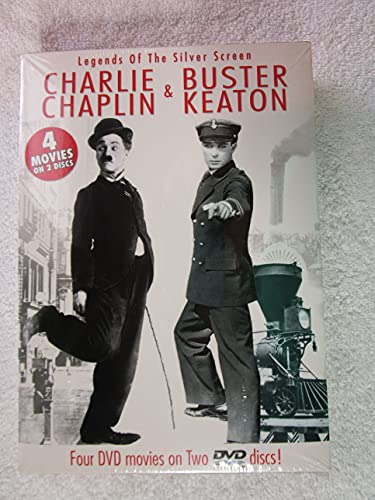 CHAPLIN, CHARLIE & KEATON, BUSTER - DVD-4 MOVIES-KID & TILLIE/GENERAL & STEA