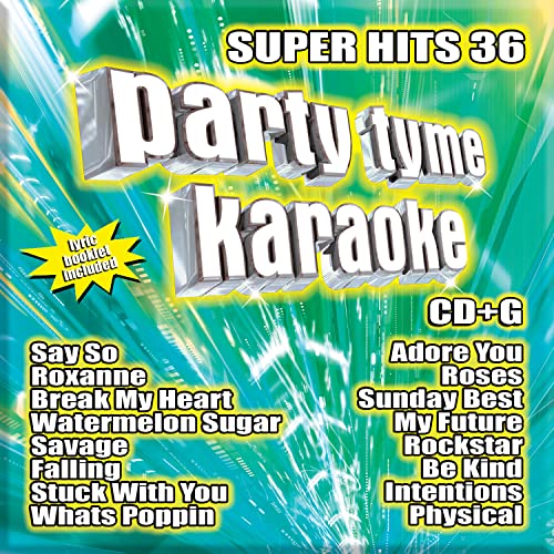 KARAOKE - PARTY TYME KARAOKE-SUPER HITS 36