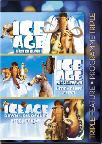 ICE AGE 1, 2 & 3  - DVD-TRIPLE FEATURE