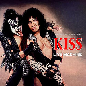 KISS - LIVE MACHINE (LIMITED CLEAR SPLATTER VINYL)