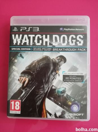 WATCH DOGS (SIGNATURE EDITION)  - PS3