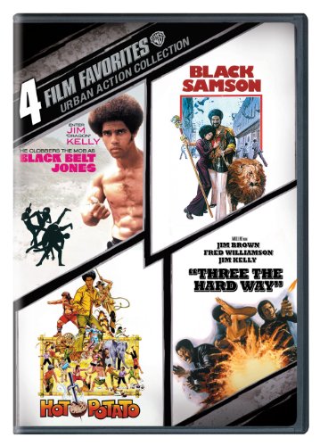 4 FILM FAVORITES: URBAN ACTION COLLECTION (BLACK BELT JONES / BLACK SAMSON / HOT POTATO / THREE THE HARD WAY)