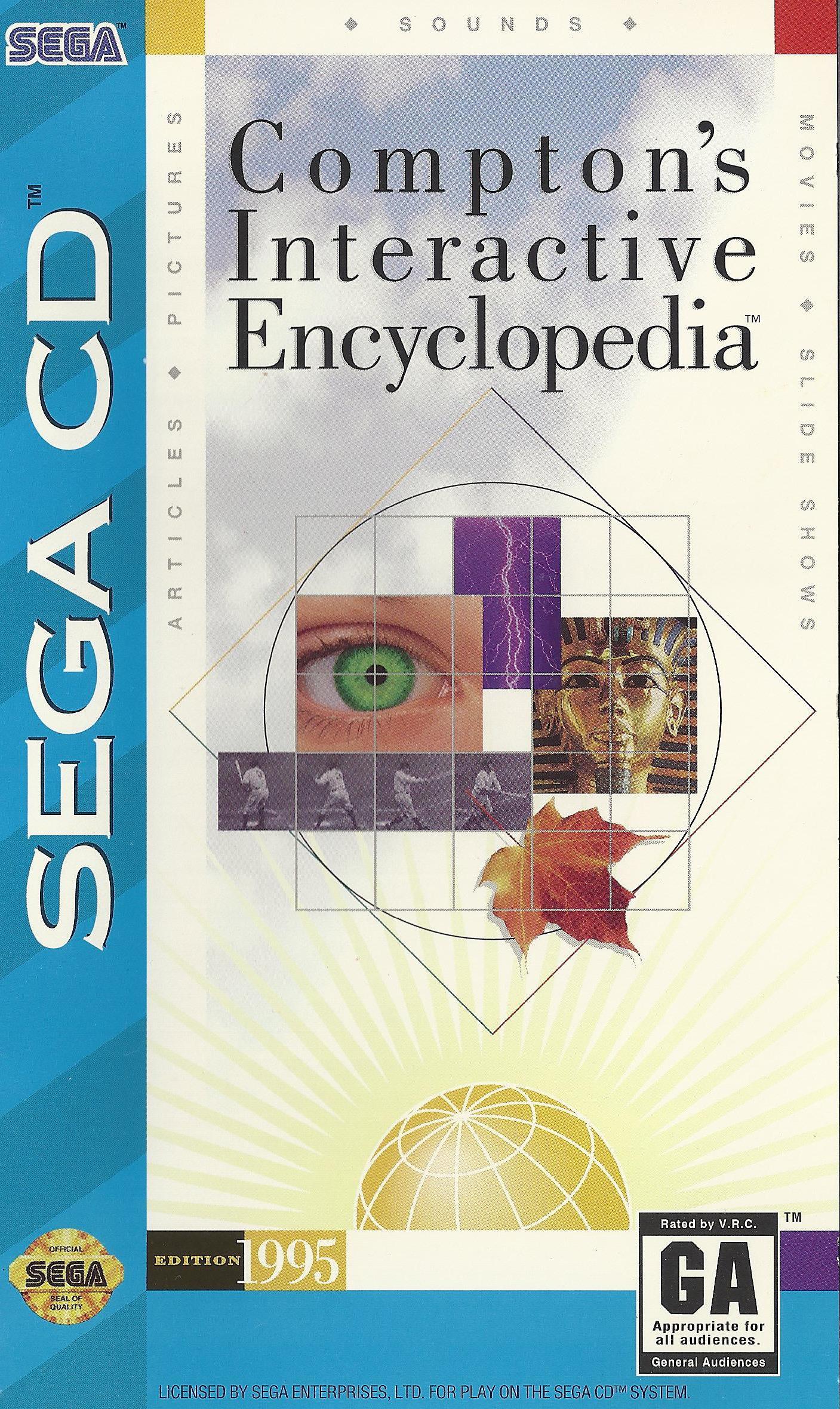 COMPTON'S INTERACTIVE ENCYCLOPEDIA  - SEGACD