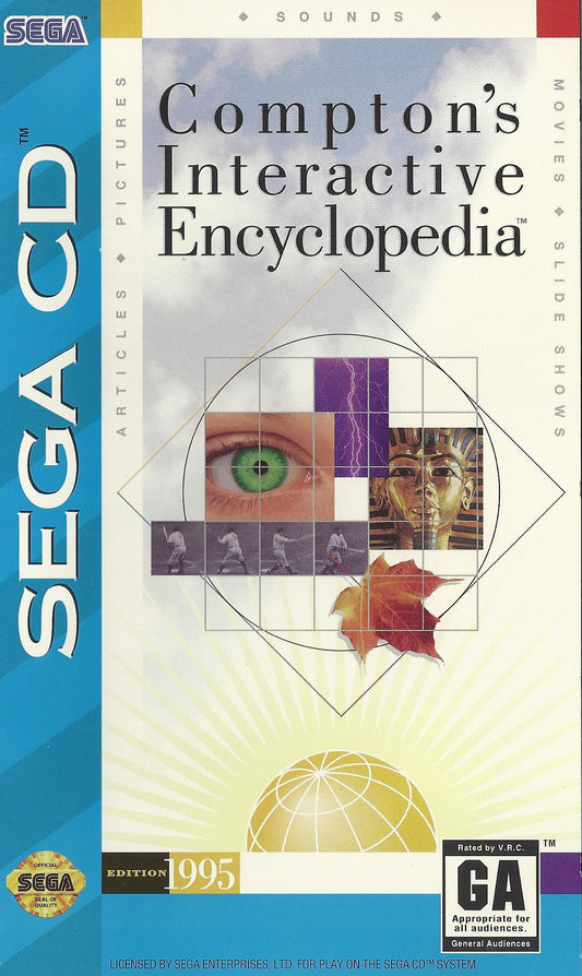 COMPTON'S INTERACTIVE ENCYCLOPEDIA  - SEGACD