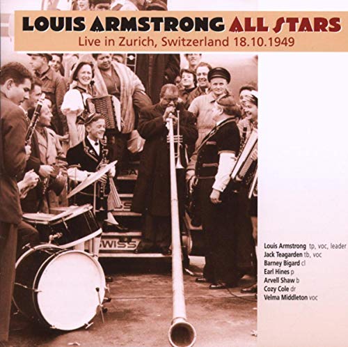 ARMSTRONG, LOUIS - LIVE IN ZURICH, SWITZERLAND 18.10.1949