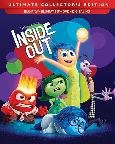 INSIDE OUT [BLU-RAY 3D + BLU-RAY + DVD + DIGITAL HD] (BILINGUAL)