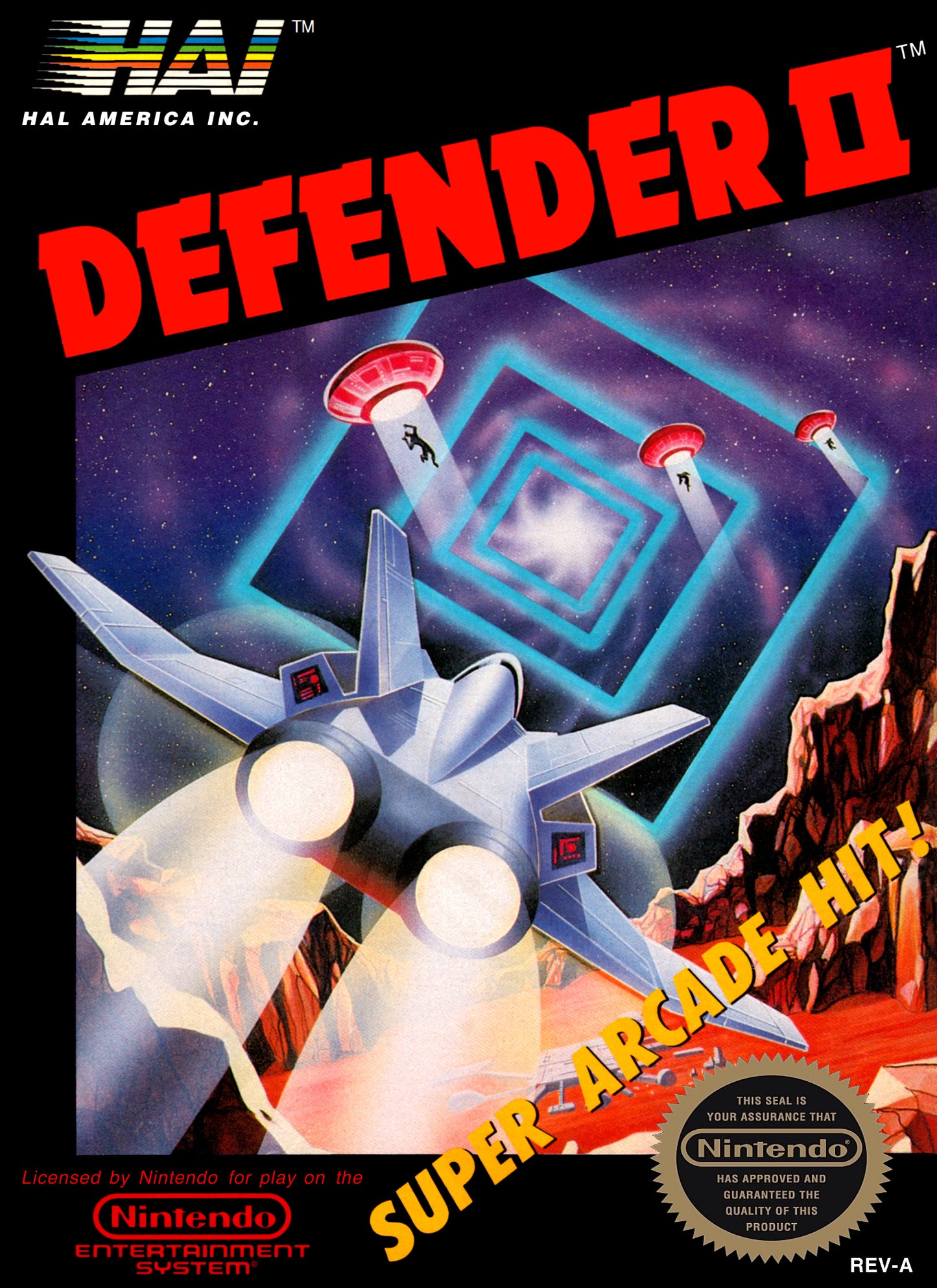 DEFENDER II  - NES (W/BOX)