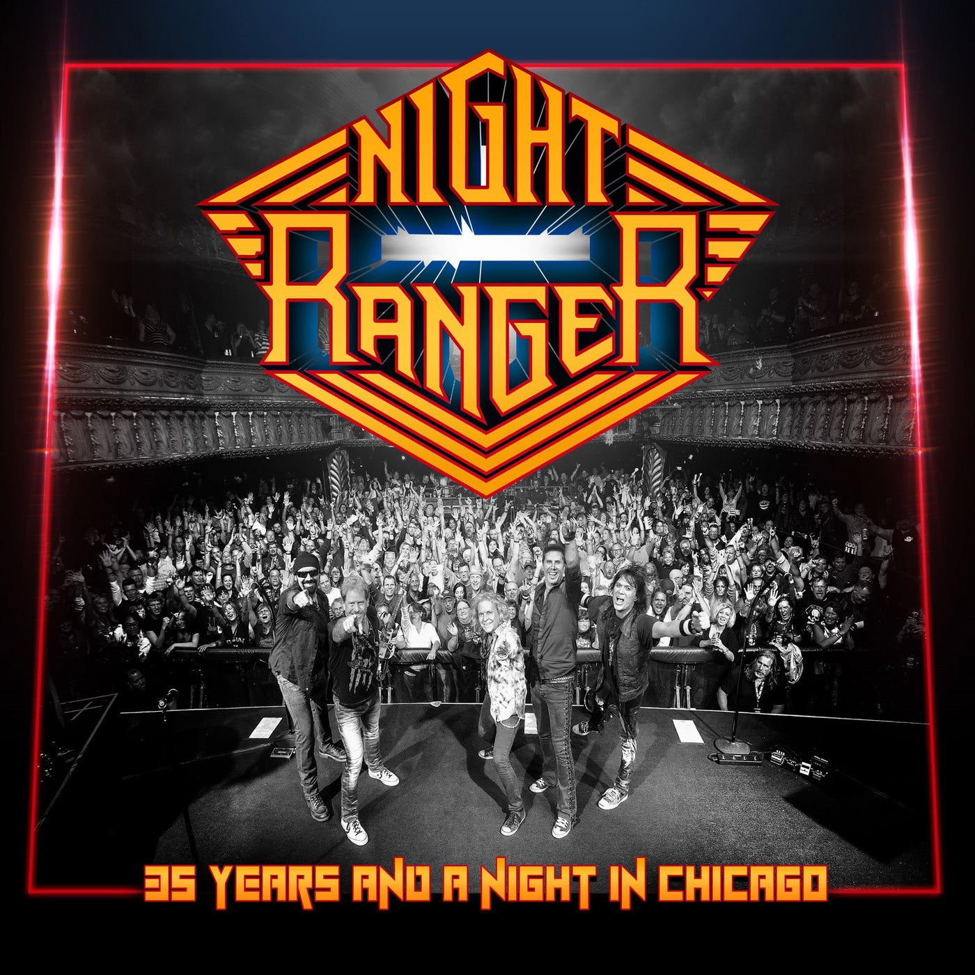 NIGHT RANGER  - NIGHT RANGER LIVE