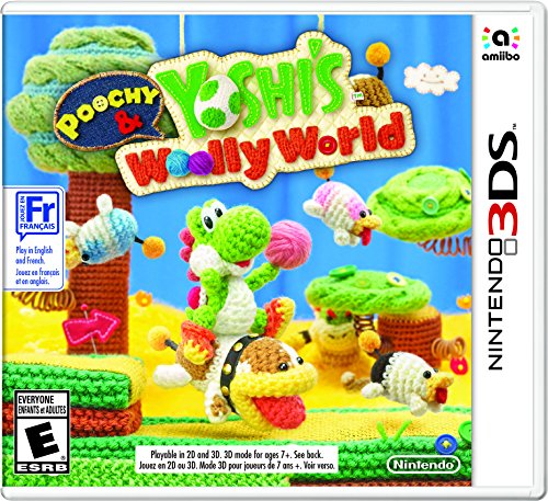 POOCHY AND YOSHI'S WOOLLY WORLD - NINTENDO 3DS