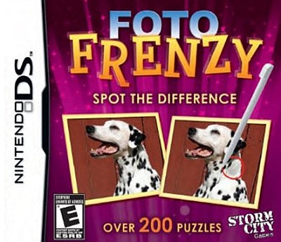 FOTO FRENZY: SPOT THE DIFFERENCE (CARTRI  - DS