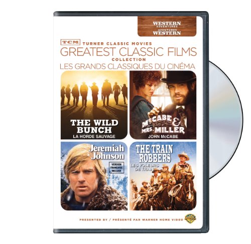 TCM GREATEST CLASSIC FILMS COLLECTION: WESTERN (THE WILD BUNCH / MCCABE & MRS. MILLER / JEREMIAH JOHNSON / THE TRAIN ROBBERS) (BILINGUAL)