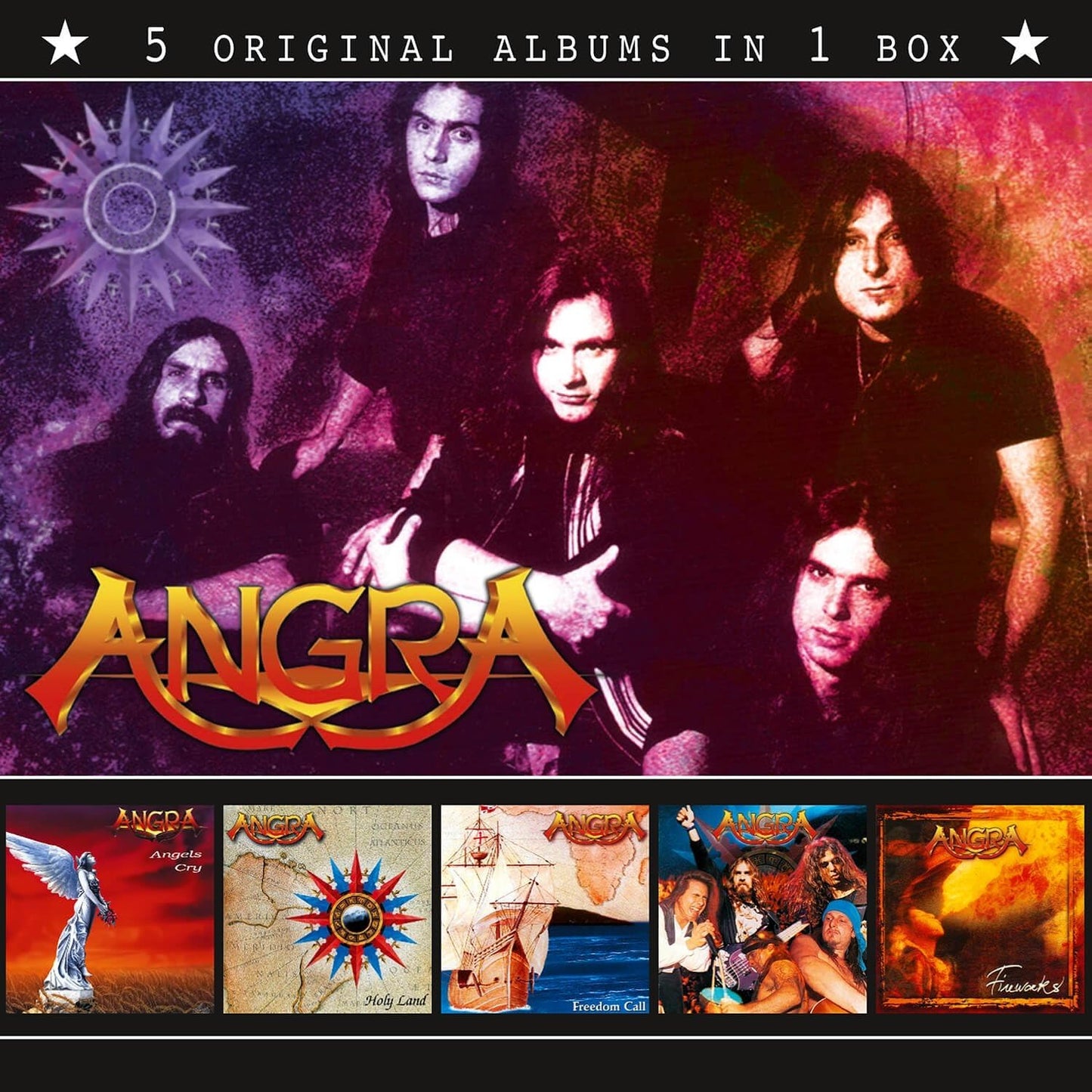 ANGRA  - 5 ORIGINAL ALBUMS (5CDS)