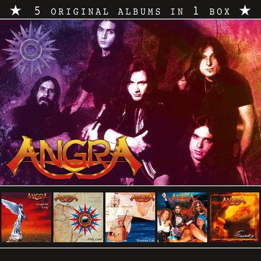 ANGRA  - 5 ORIGINAL ALBUMS (5CDS)