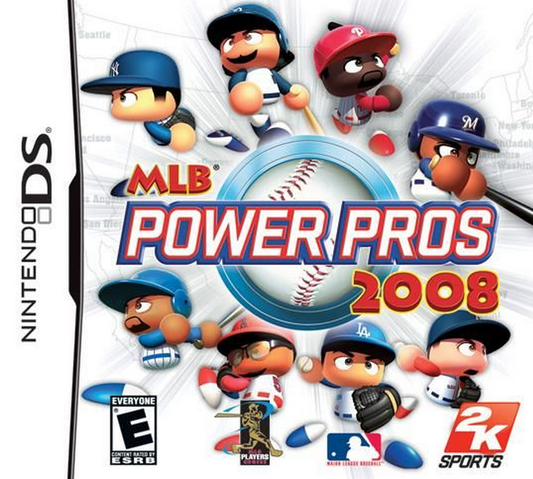MLB POWER PROS 2008 (CARTRIDGE ONLY)  - DS