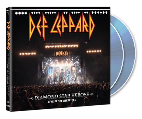 DEF LEPPARD - DIAMOND STAR HEROES LIVE FROM SHEFFIELD (2CD) (CD)