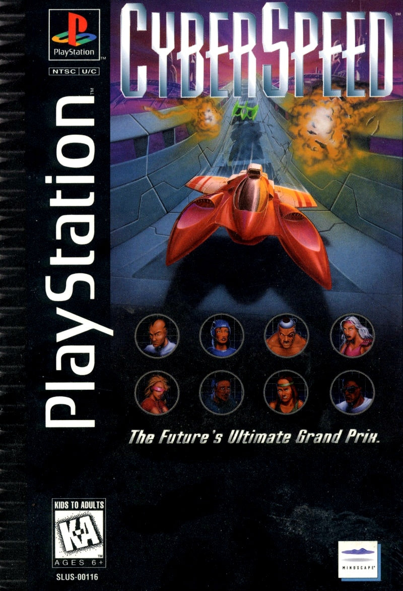 CYBERSPEED (LONGBOX)  - PS1