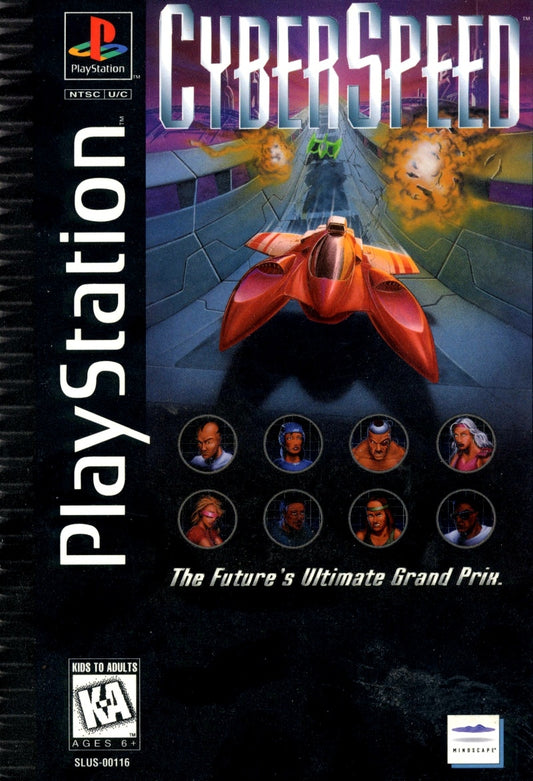 CYBERSPEED (LONGBOX)  - PS1