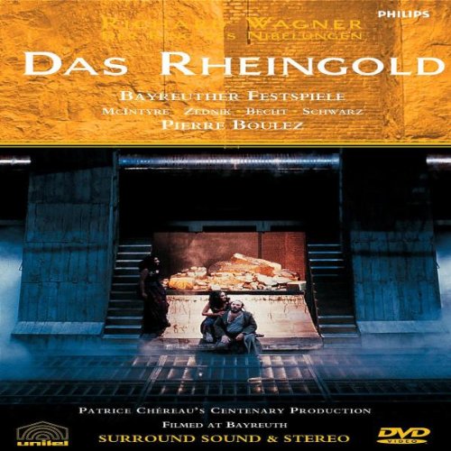 DAS RHEINGOLD  - DVD-1980-WAGNER-PIERRE BOULEZ