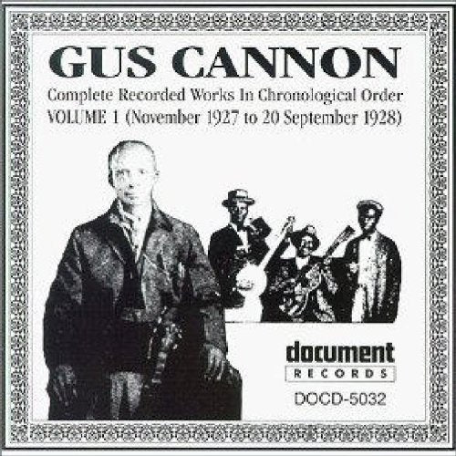 CANNON, GUS - VOL. 1-(1927-28)