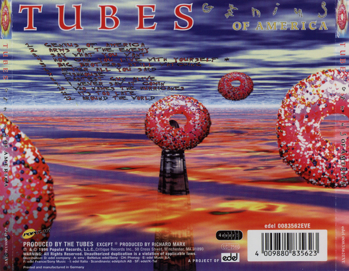 TUBES  - GENIUS OF AMERICA