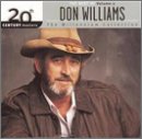 WILLIAMS, DON - THE BEST OF DON WILLIAMS-20TH CENTURY MASTERS - THE MILLENNIUM COLLECTION VOL. 2