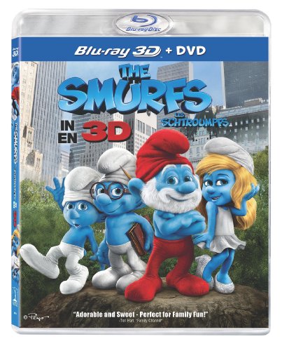 SMURFS (MOVIE) - BLU-3D-2013-INC. DVD COPY