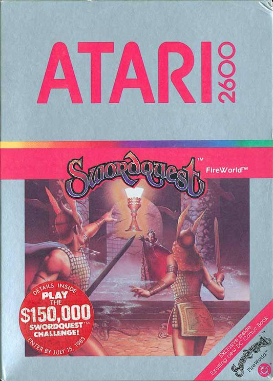 SWORDQUEST: FIREWORLD  - ATARI2600