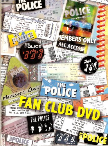 POLICE (BAND) - DVD-POLICE FAN CLUB DVD