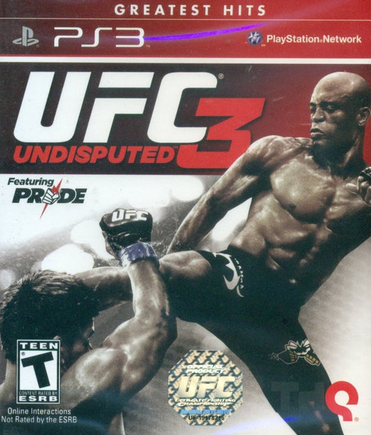 UFC UNDISPUTED 3 (GR HITS EDITION)  - PS3