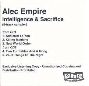 EMPIRE, ALEC  - INTELLIGENCE & SACRIFICE