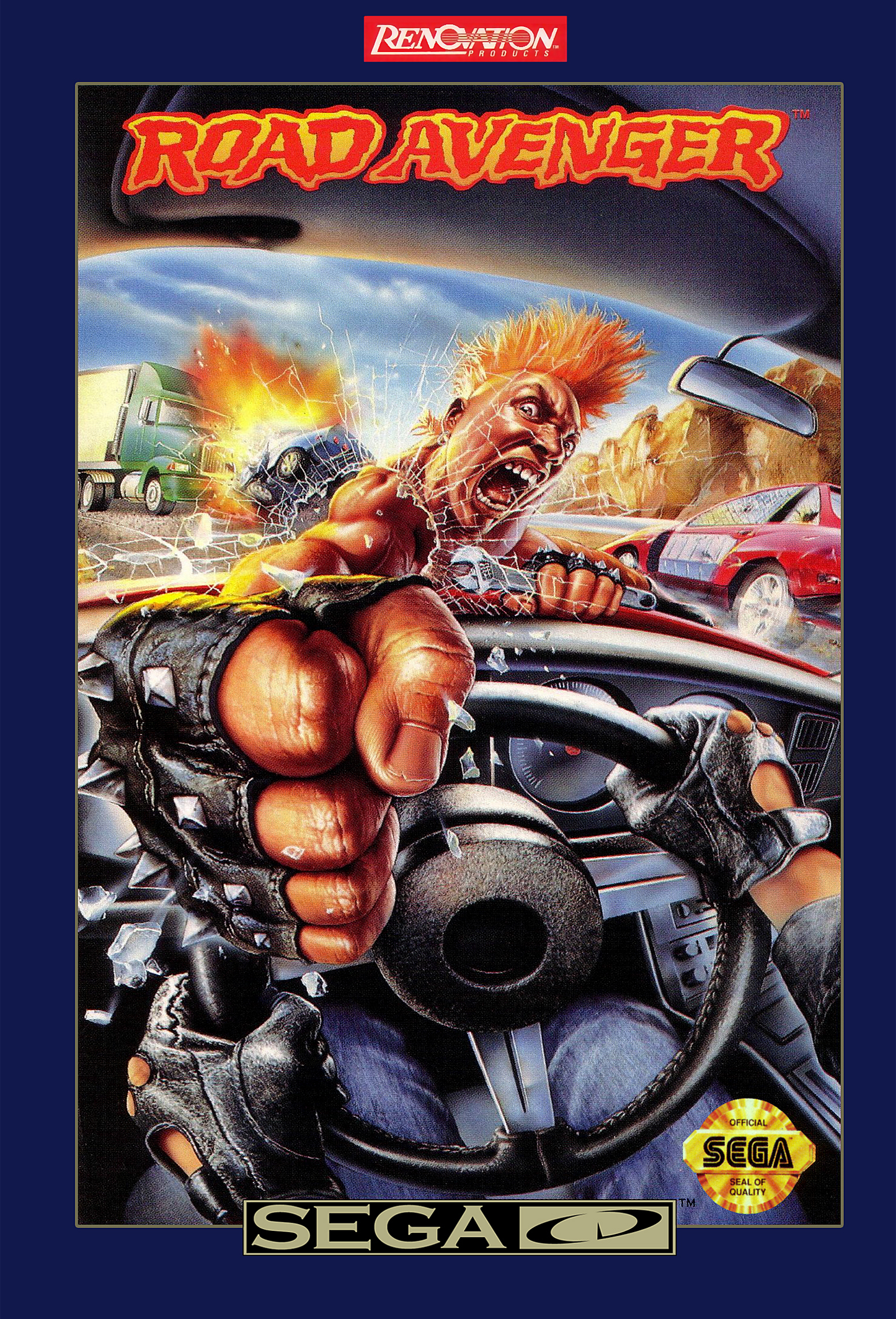 ROAD AVENGER  - SEGACD