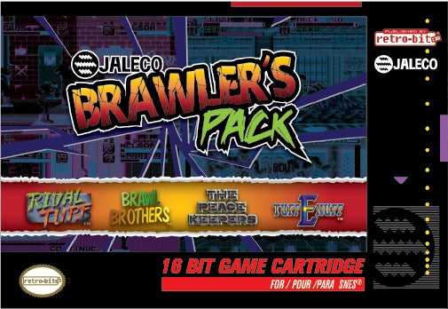 JALECO BRAWLER'S PACK  - SNES (W/BOX & MANUAL)