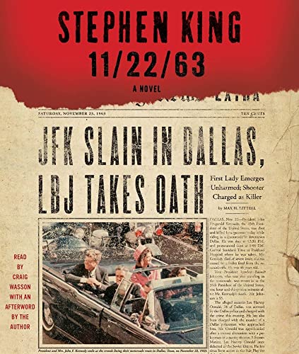 AUDIO BOOK - 11/22/63-STEPHEN KING (30 DISCS)